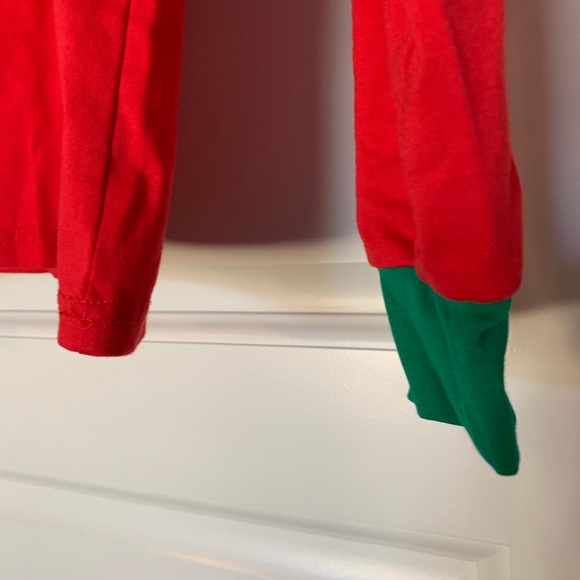Red & Green Christmas PJ Set - Picture 4 of 7